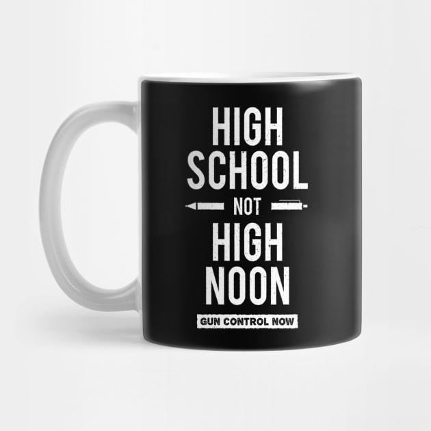 High School Not High Noon Protest by bangtees